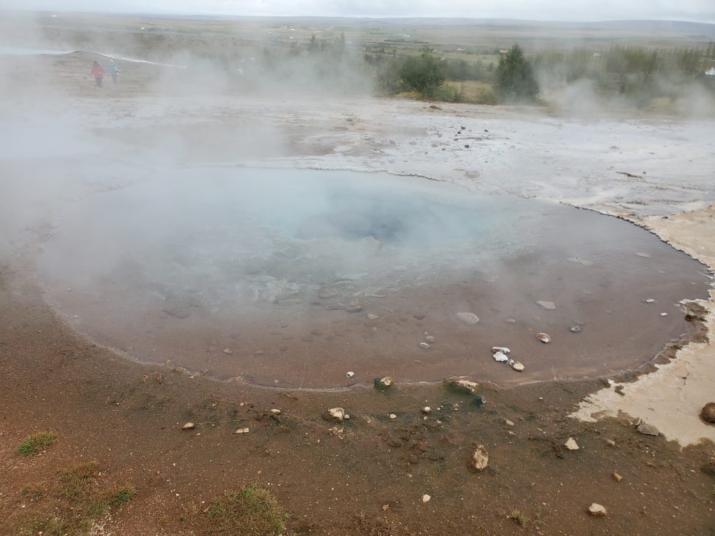 geyser geothermal pool