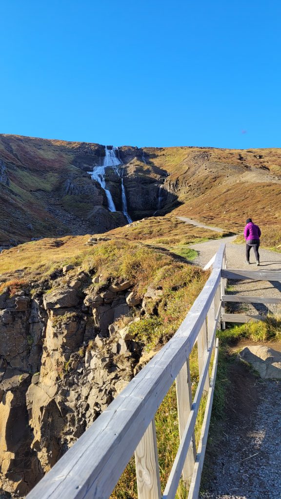 path to waterfall