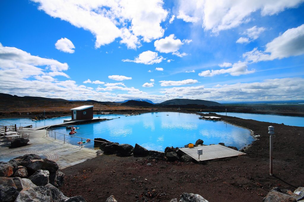 blue silica baths