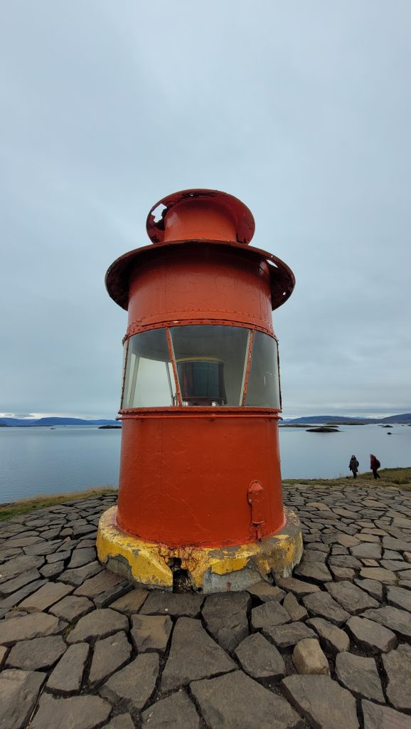 orange lighthouse