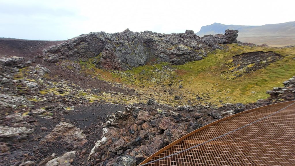 volcano crater