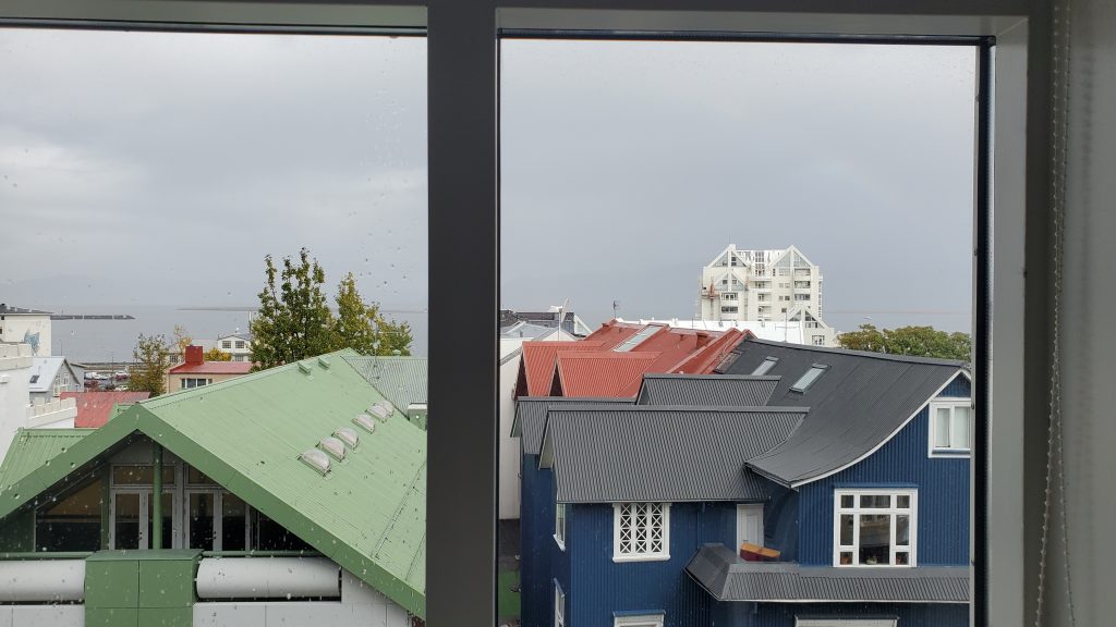 window view over rooftops 