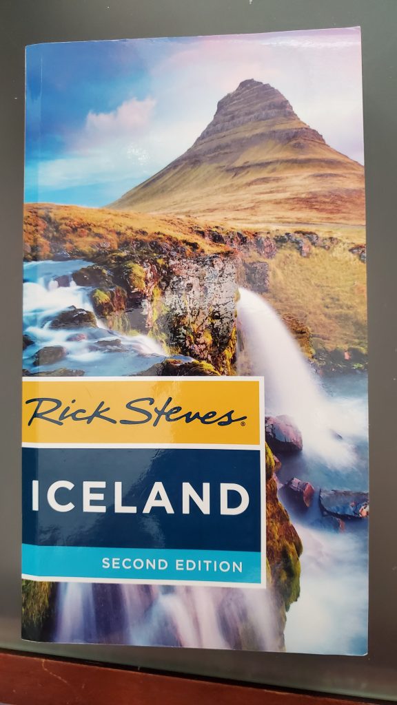 Rick Steves Iceland guide book cover